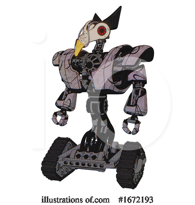 Royalty-Free (RF) Robot Clipart Illustration by Leo Blanchette - Stock Sample #1672193