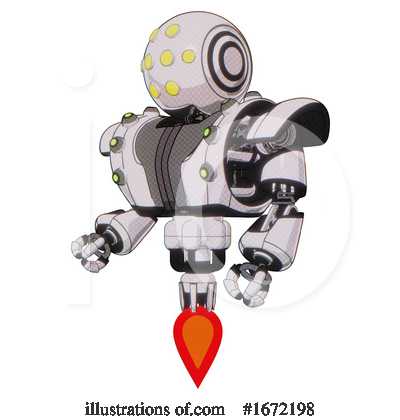 Royalty-Free (RF) Robot Clipart Illustration by Leo Blanchette - Stock Sample #1672198