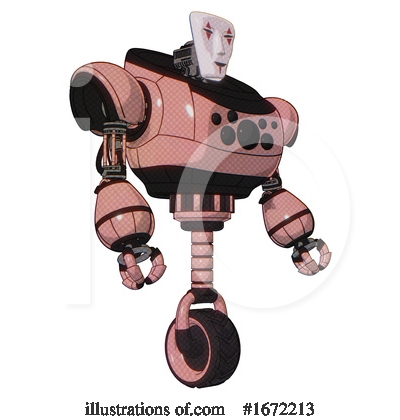 Royalty-Free (RF) Robot Clipart Illustration by Leo Blanchette - Stock Sample #1672213