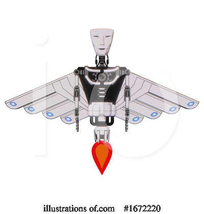 Royalty-Free (RF) Robot Clipart Illustration by Leo Blanchette - Stock Sample #1672220