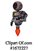 Robot Clipart #1672227 by Leo Blanchette