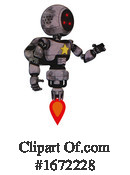Robot Clipart #1672228 by Leo Blanchette