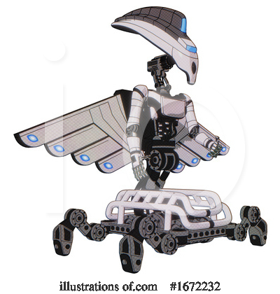 Royalty-Free (RF) Robot Clipart Illustration by Leo Blanchette - Stock Sample #1672232