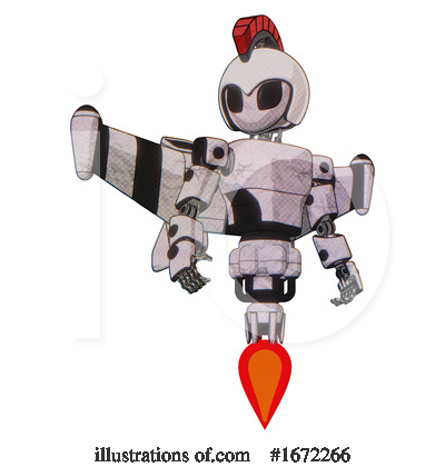 Royalty-Free (RF) Robot Clipart Illustration by Leo Blanchette - Stock Sample #1672266