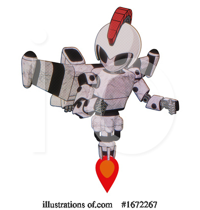 Royalty-Free (RF) Robot Clipart Illustration by Leo Blanchette - Stock Sample #1672267