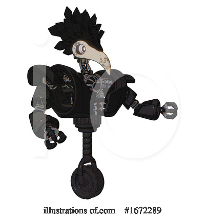 Royalty-Free (RF) Robot Clipart Illustration by Leo Blanchette - Stock Sample #1672289
