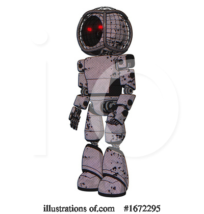 Royalty-Free (RF) Robot Clipart Illustration by Leo Blanchette - Stock Sample #1672295