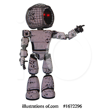 Royalty-Free (RF) Robot Clipart Illustration by Leo Blanchette - Stock Sample #1672296