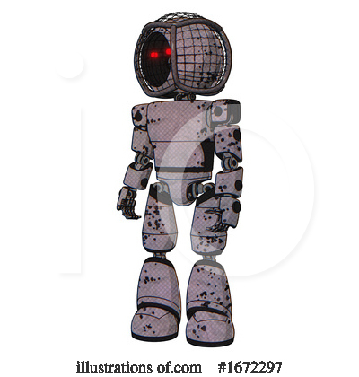 Royalty-Free (RF) Robot Clipart Illustration by Leo Blanchette - Stock Sample #1672297