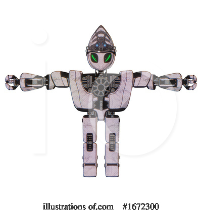 Royalty-Free (RF) Robot Clipart Illustration by Leo Blanchette - Stock Sample #1672300