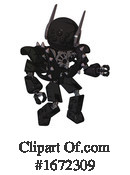 Robot Clipart #1672309 by Leo Blanchette