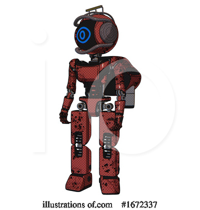 Royalty-Free (RF) Robot Clipart Illustration by Leo Blanchette - Stock Sample #1672337