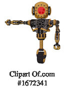 Robot Clipart #1672341 by Leo Blanchette