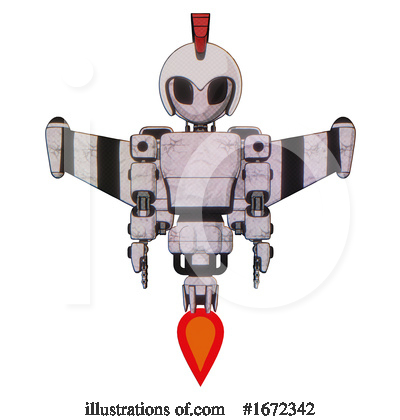 Royalty-Free (RF) Robot Clipart Illustration by Leo Blanchette - Stock Sample #1672342