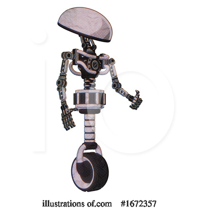 Royalty-Free (RF) Robot Clipart Illustration by Leo Blanchette - Stock Sample #1672357