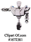 Robot Clipart #1672381 by Leo Blanchette