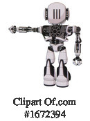 Robot Clipart #1672394 by Leo Blanchette
