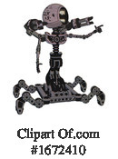 Robot Clipart #1672410 by Leo Blanchette
