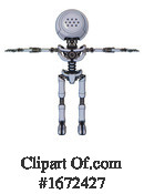 Robot Clipart #1672427 by Leo Blanchette