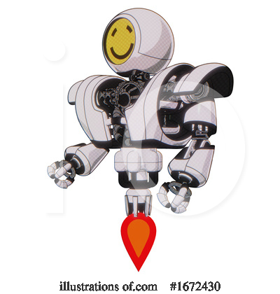 Royalty-Free (RF) Robot Clipart Illustration by Leo Blanchette - Stock Sample #1672430
