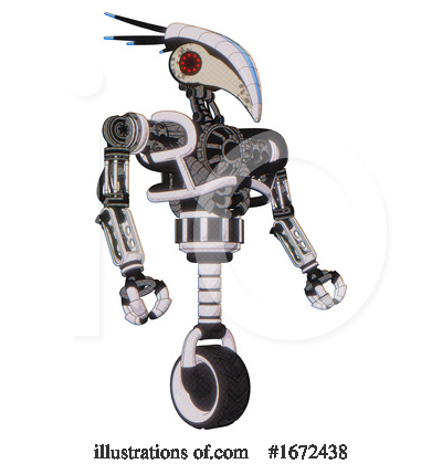 Royalty-Free (RF) Robot Clipart Illustration by Leo Blanchette - Stock Sample #1672438