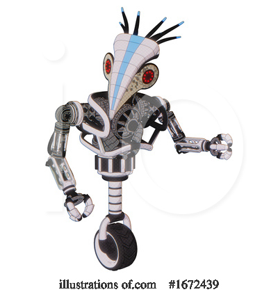 Royalty-Free (RF) Robot Clipart Illustration by Leo Blanchette - Stock Sample #1672439