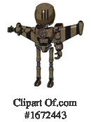 Robot Clipart #1672443 by Leo Blanchette
