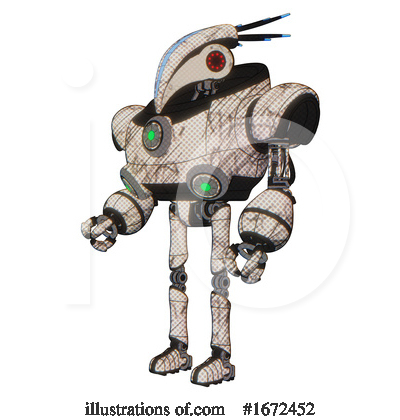 Royalty-Free (RF) Robot Clipart Illustration by Leo Blanchette - Stock Sample #1672452