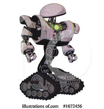 Royalty-Free (RF) Robot Clipart Illustration by Leo Blanchette - Stock Sample #1672456