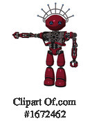Robot Clipart #1672462 by Leo Blanchette