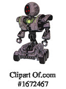 Robot Clipart #1672467 by Leo Blanchette