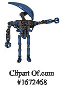 Robot Clipart #1672468 by Leo Blanchette