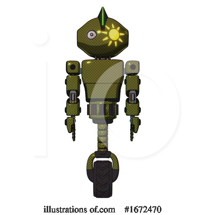 Royalty-Free (RF) Robot Clipart Illustration by Leo Blanchette - Stock Sample #1672470