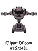 Robot Clipart #1672481 by Leo Blanchette