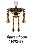 Robot Clipart #1672493 by Leo Blanchette
