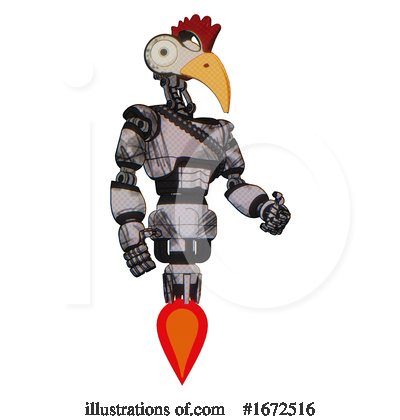 Royalty-Free (RF) Robot Clipart Illustration by Leo Blanchette - Stock Sample #1672516