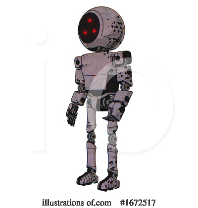 Royalty-Free (RF) Robot Clipart Illustration by Leo Blanchette - Stock Sample #1672517