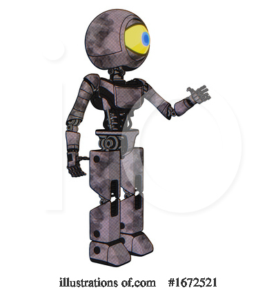 Royalty-Free (RF) Robot Clipart Illustration by Leo Blanchette - Stock Sample #1672521