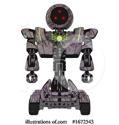 Royalty-Free (RF) Robot Clipart Illustration by Leo Blanchette - Stock Sample #1672543