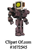 Robot Clipart #1672545 by Leo Blanchette