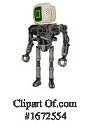 Robot Clipart #1672554 by Leo Blanchette