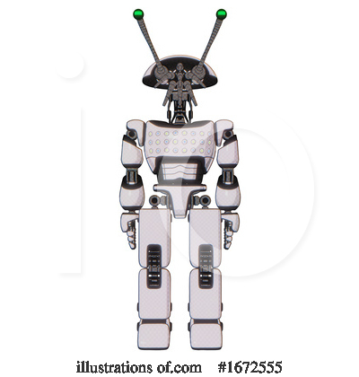 Royalty-Free (RF) Robot Clipart Illustration by Leo Blanchette - Stock Sample #1672555