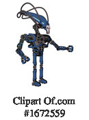 Robot Clipart #1672559 by Leo Blanchette