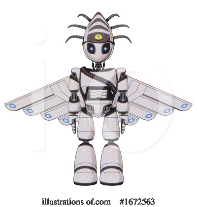 Royalty-Free (RF) Robot Clipart Illustration by Leo Blanchette - Stock Sample #1672563