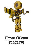 Robot Clipart #1672579 by Leo Blanchette