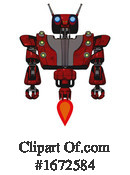Robot Clipart #1672584 by Leo Blanchette