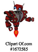 Robot Clipart #1672585 by Leo Blanchette