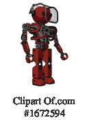 Robot Clipart #1672594 by Leo Blanchette
