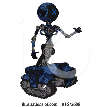 Royalty-Free (RF) Robot Clipart Illustration by Leo Blanchette - Stock Sample #1672608