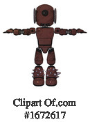 Robot Clipart #1672617 by Leo Blanchette